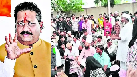 యత్నాళ్‌ వ్యాఖ్యలపై నిరసన 