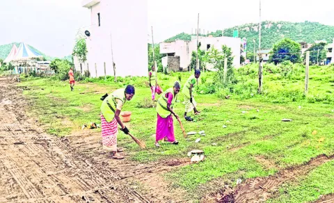తిరుత్తణిలో 210 టన్నుల చెత్త తొలగింపు