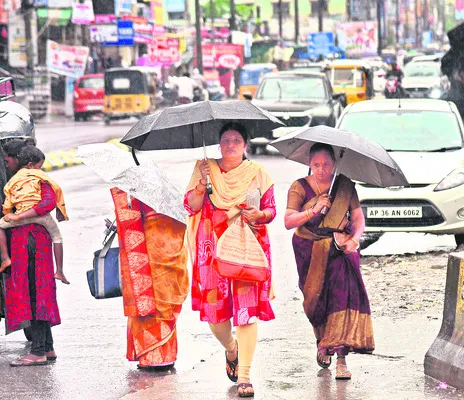 హనుమకొండ, వరంగల్‌ జిల్లాల్లో మోస్తరు వర్షం