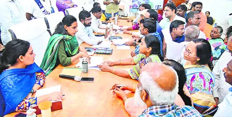 అర్జీల పరిష్కారానికి చర్యలు చేపట్టండి 