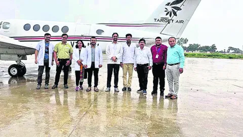 మల్కన్‌గిరిలో ముఖ్యమంత్రి వాయు ఆరోగ్య సేవా శిబిరం 