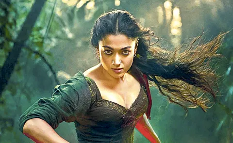 Rashmika Mandanna first look as Tadaka unveiled