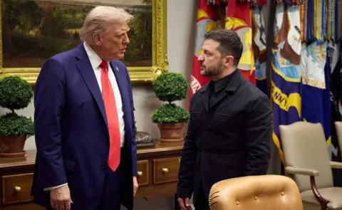 Trump Says This After Meeting With Zelensky Over Peace Talks