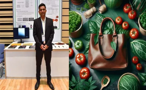 Tomato Waste Into Eco-Friendly Leather In Fashion