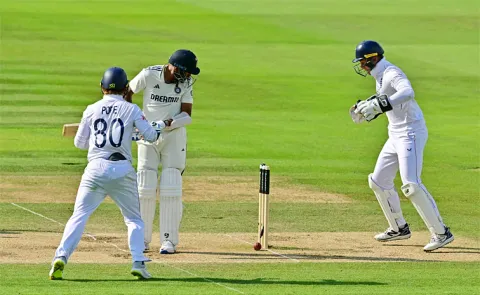 England Spinner Shoaib Bashir On Mohammed Sirajs Dismissal At Lords