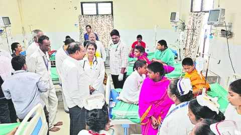 మెరుగుపడిన ఆగమ పాఠశాల విద్యార్థుల ఆరోగ్యం 