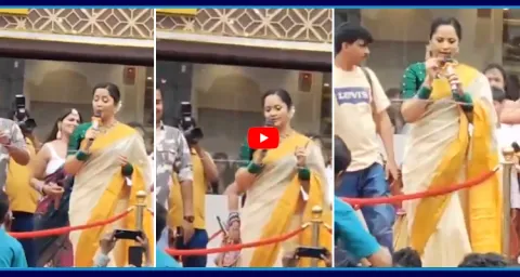 Anchor Anasuya Bharadwaj Mass Warning  1