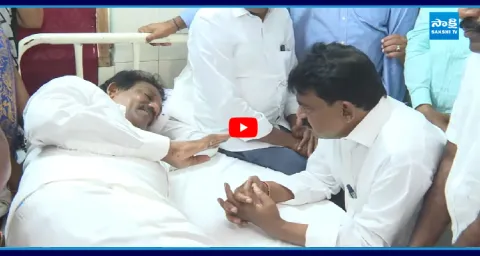 Perni Nani Meets Ashok Babu In Hospital  2