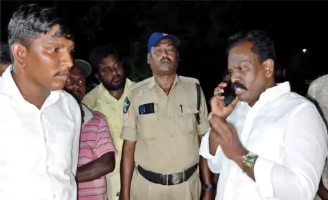 Politial Cold War In Tiruvuru TDP Leaders