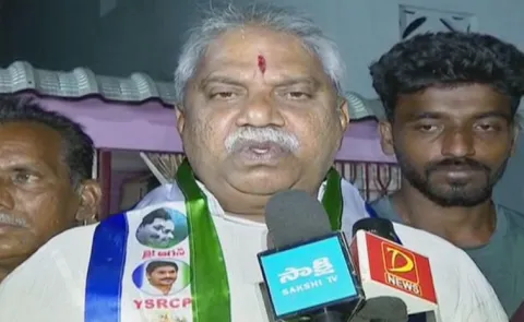 YSRCP Leader Malladi Vishnu Takes On Chandrababu Govt