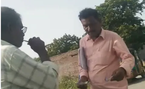 తర్లుపాడు మండలం కేతగుడిపి పంచాయతీలో డీలర్ కొడుకు అరాచకం..