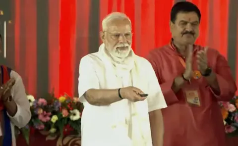 PM Narendra Modi Varanasi Visit Inaugurates Projects