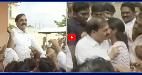 Kakani Govardhan Reddy Daughter Poojitha Emotional 1