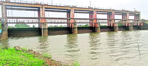 పెరిగిన మేహాద్రి నీటిమట్టం! 