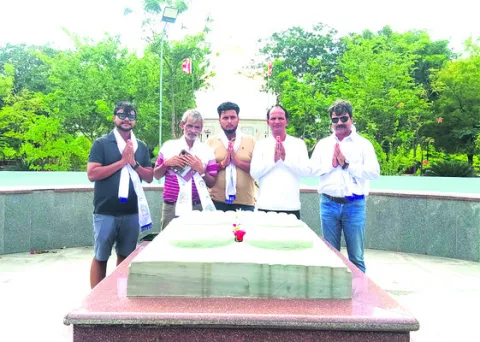 బుద్ధవనం సందర్శించిన ఉత్తరప్రదేశ్‌ ప్రతినిధులు