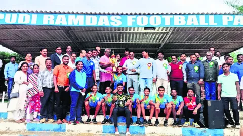 వాలీబాల్‌ టోర్నీలో విజేతగా జిల్లా జట్టు