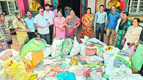 నిషేధిత గుట్కా స్వాధీనం 