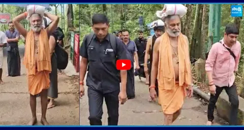 Peddireddy Ramachandra Reddy At Sabarimala Temple 1