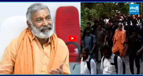 Peddireddy Ramachandra Reddy Visuals At Sabarimala Temple 1
