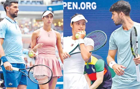 Unexpected results in the US Open mixed doubles event