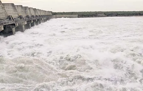 Floods in Krishna Godavari Vamsadhara and Nagavali rivers