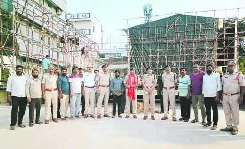 బాలాపూర్‌ గణేశుడి రూట్‌ మ్యాప్‌ పరిశీలన 