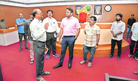 జీవీఎంసీ కౌన్సిల్‌ సమావేశానికి ఏర్పాట్లు 