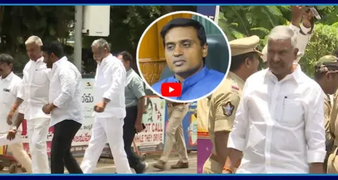 Peddireddy Ramachandra Reddy Meets Mithun Reddy 1