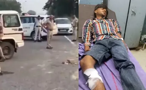 Elvish Yadav house firing Man arrested after encounter in Haryana