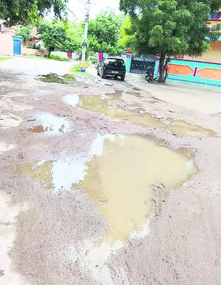 గుంతల రోడ్డుతో చింత
