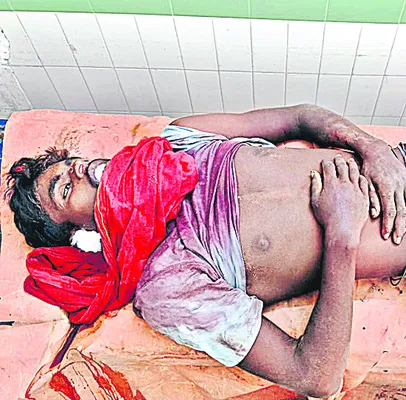 ప్రహరీ కూలి తాపీ కార్మికుని మృతి 