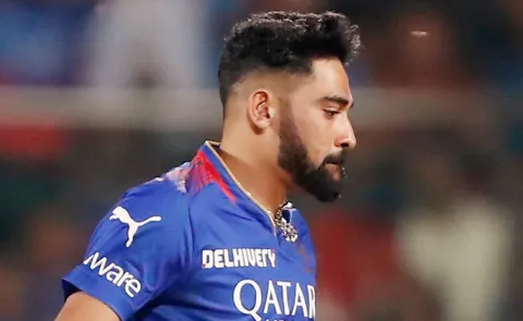 RCB finally reveals why they let go of Mohammed Siraj