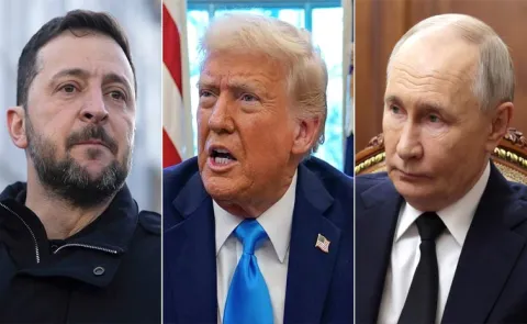 US Trump Says Getting Zelensky-Putin Together Like Mixing Oil And Vinegar3