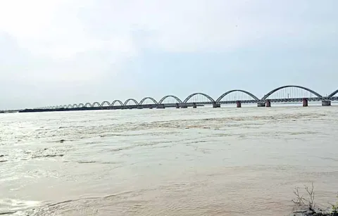 Flood levels in Krishna and Godavari rivers are gradually receding