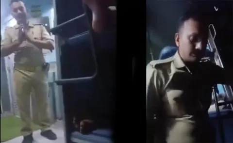 GRP constable suspended for Prayagraj express incident5