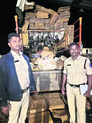 అట్టపెట్టెల మాటున మూగజీవాల రవాణా