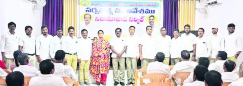 టీపీడీఈఏ సర్కిల్‌  కార్యవర్గం ఏకగ్రీవ ఎన్నిక