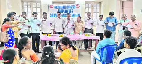 ఇంటర్‌ ఉద్యోగుల సంఘం అధ్యక్షుడిగా అప్పారావు 