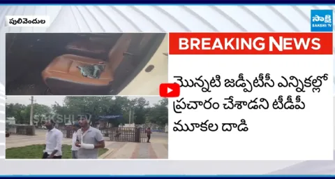 TDP Rowdies Attack on YSRCP Activist Adi Seshu 1