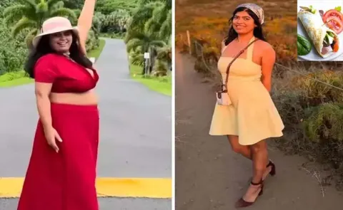 She once avoided mirrors now inspires 99 kilos to 59 kg Weight Loss