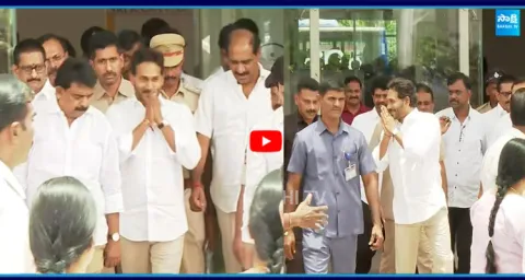 YS Jagan Visuals At Gannavaram Airport 3