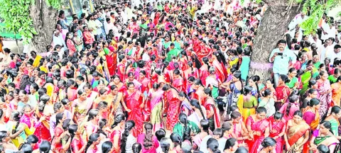 ముగిసిన శబరిమాత అఖండజ్యోతి