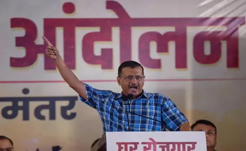 BJP Made Mockery Of Democracy, Kejriwal Slams Lathi Charge On SSC Aspirants