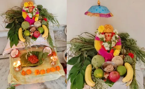 Vinayaka Chavithi 2025 Step By Step Guide to Puja at Home5