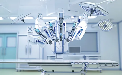 Robots performing surgeries