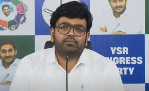 MLC KRJ Bharath slams Chandrababu over Handri-Neeva