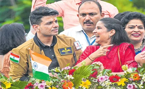 Indian astronaut Shubhanshu Shukla receives roaring welcome in Lucknow