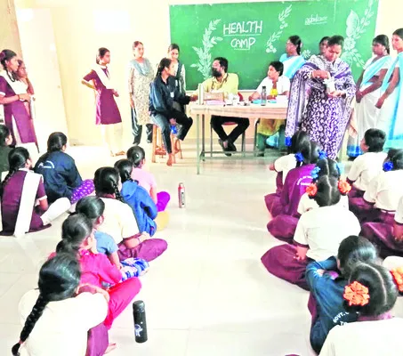 గురుకులంలో వైద్య శిబిరం ఏర్పాటు