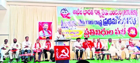 రైతు వ్యతిరేక ప్రభుత్వాల మెడలు వంచాలి 