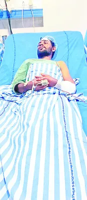 గణపతి మండపం ఏర్పాటులో అపశ్రుతి..
